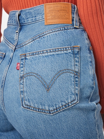 LEVI'S ® Loosefit Jeans 'High Loose Bermuda' in Blauw