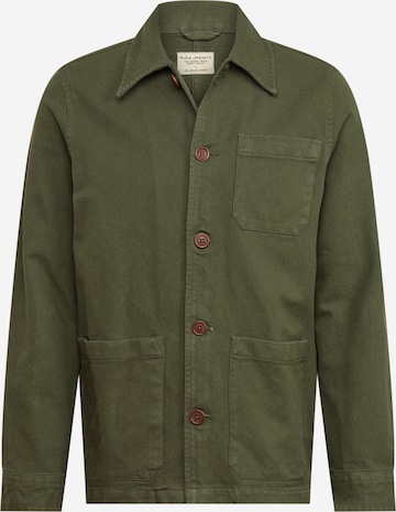 Nudie Jeans Co Overgangsjakke 'Barney' i grønn: forside