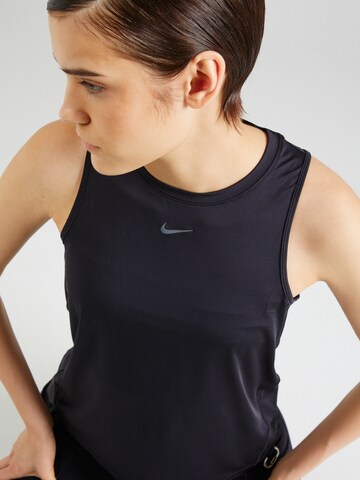 NIKE Sporttop 'One Classic' in Schwarz