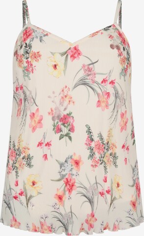 Zizzi Top 'Cathrine' in White: front