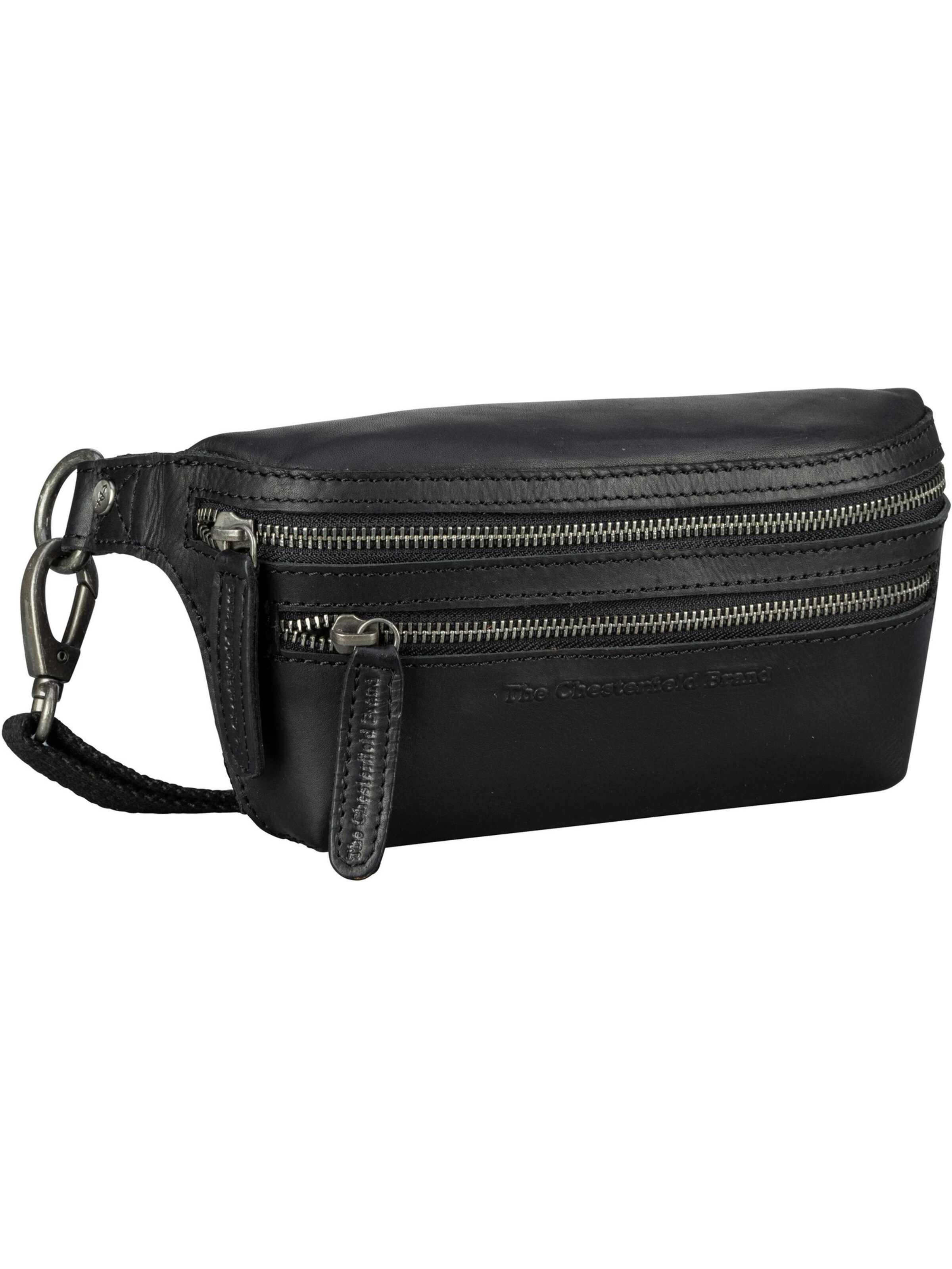 The Chesterfield Brand Fanny Pack 'Toronto' in Black: front