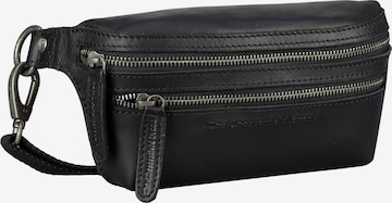 The Chesterfield Brand Gürteltasche 'Toronto' in Schwarz: Vorderseite