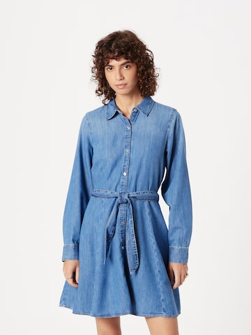 Robe-chemise TOMMY HILFIGER en bleu : devant