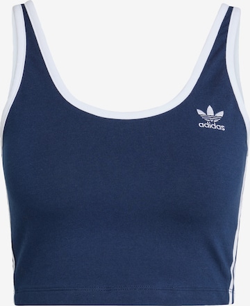 Top 'Adicolor' di ADIDAS ORIGINALS in blu: frontale