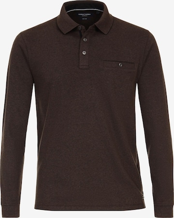 CASAMODA Shirt 'Basic' in Brown: front