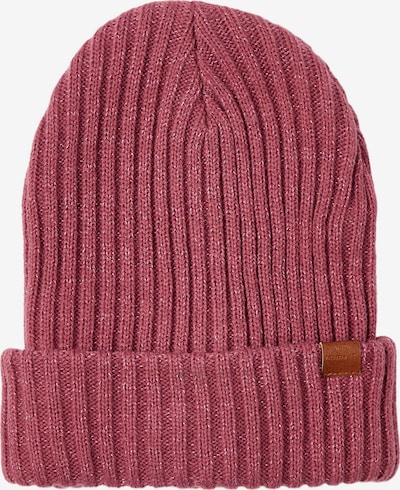 NAME IT Bonnet 'Milan' en marron / rouge chiné, Vue avec produit