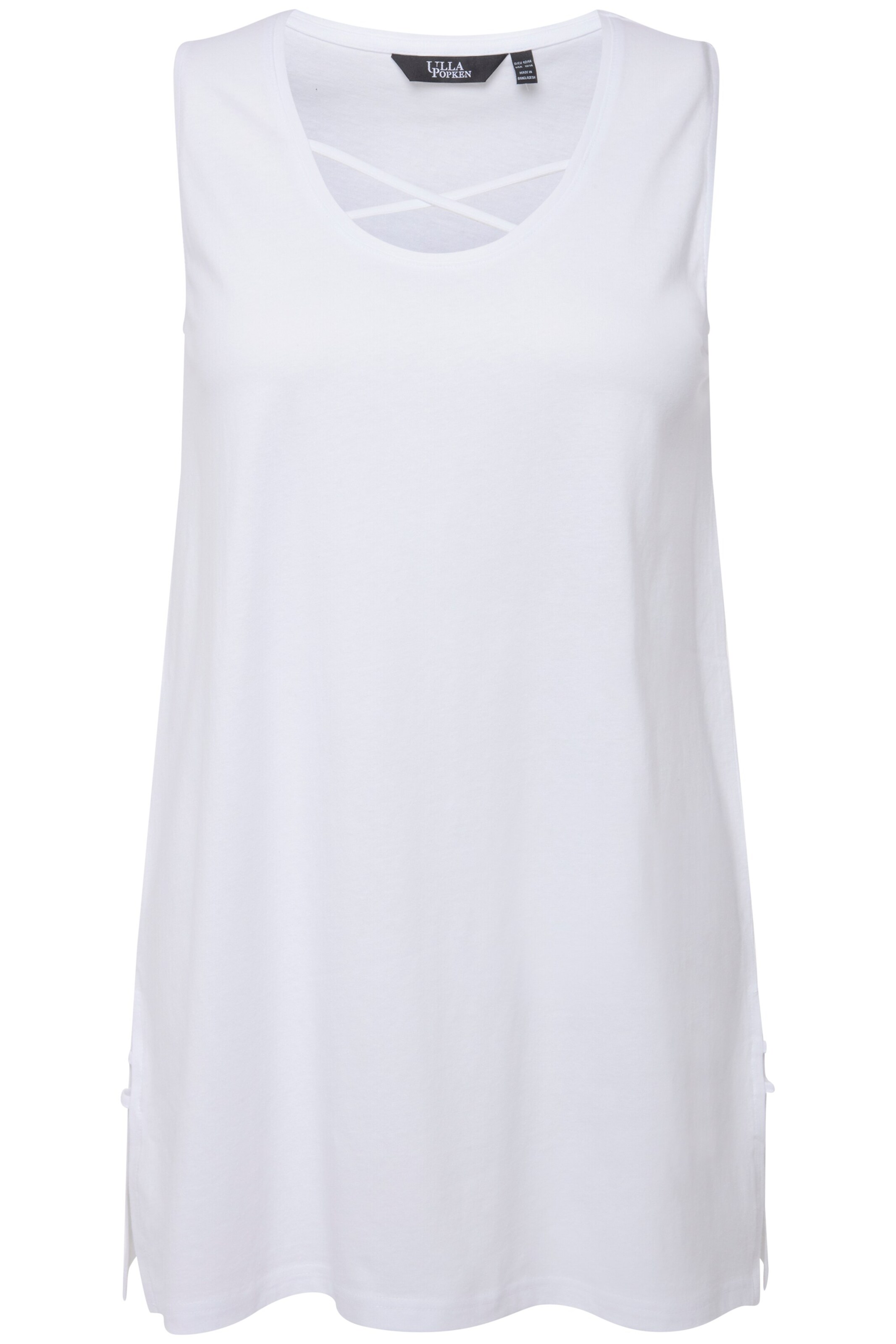 Ulla Popken Top in Wit: voorkant
