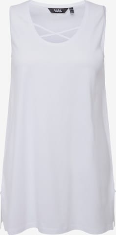 Ulla Popken Top in Wit: voorkant