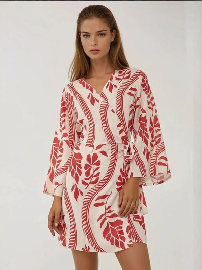 Hiccup Vestido 'Mini' em 32 em bege / vermelho, Vista do artigo