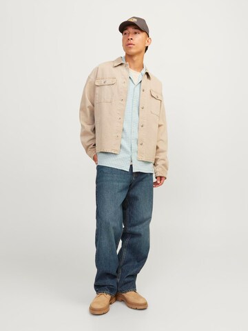 JACK & JONES Comfort Fit Hemd 'Luke' in Grün