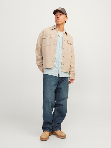 JACK & JONES Comfort fit Srajca 'Luke' | zelena barva