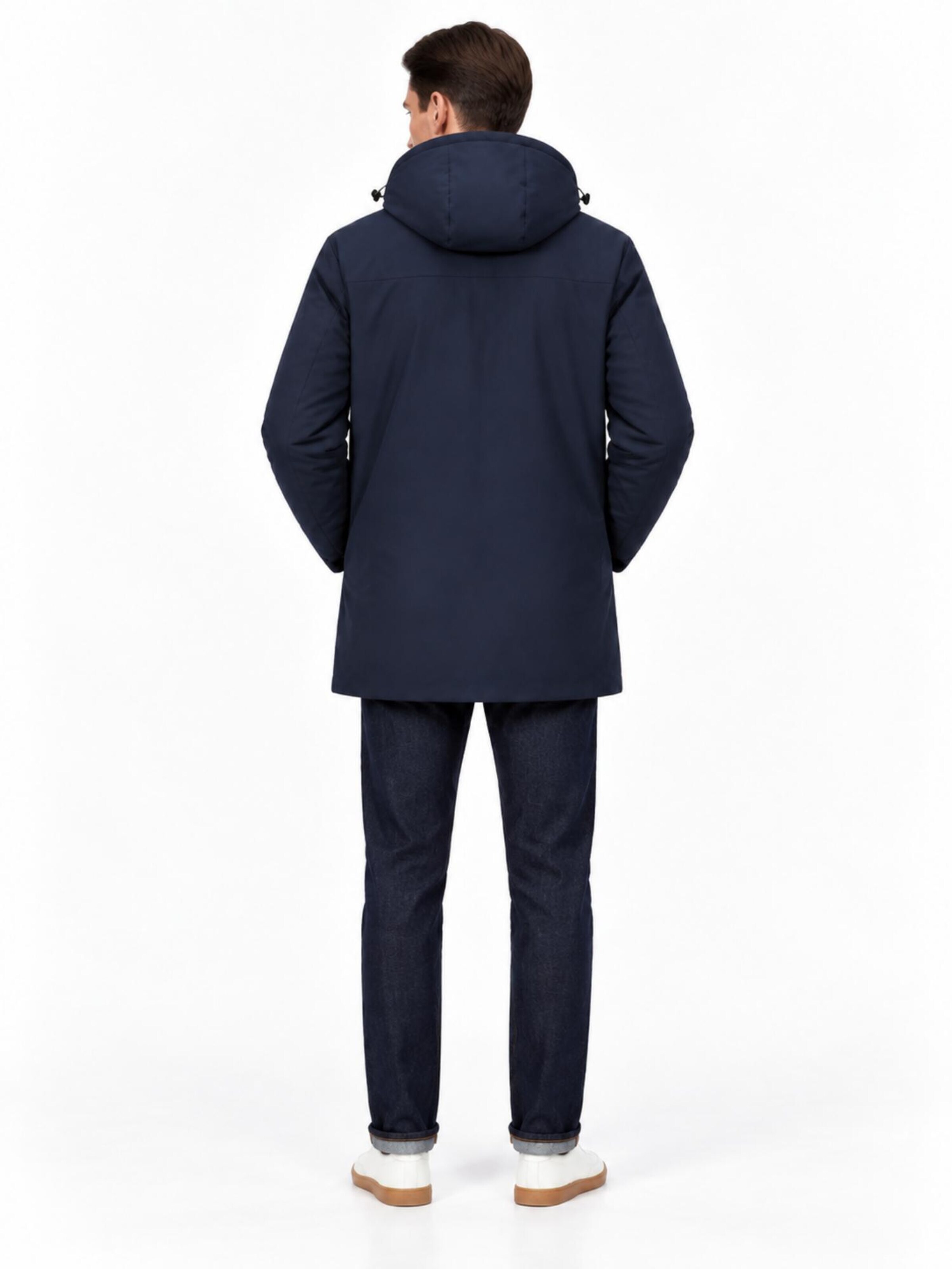 ALLTHEMEN Winter Jacket 'Nordlicht' in Blue