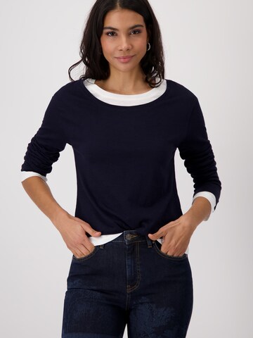 monari Shirt in Blau: Vorderseite