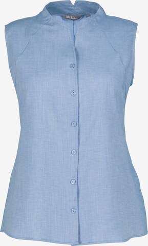 Ulla Popken Blouse in Blauw: voorkant