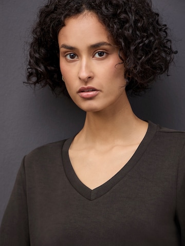 Felpa di STREET ONE in marrone