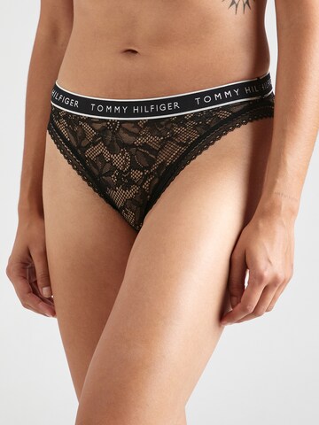 Tommy Hilfiger Underwear Figi w kolorze czarny: przód