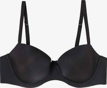 INTIMISSIMI Balconette Bra in Black: front