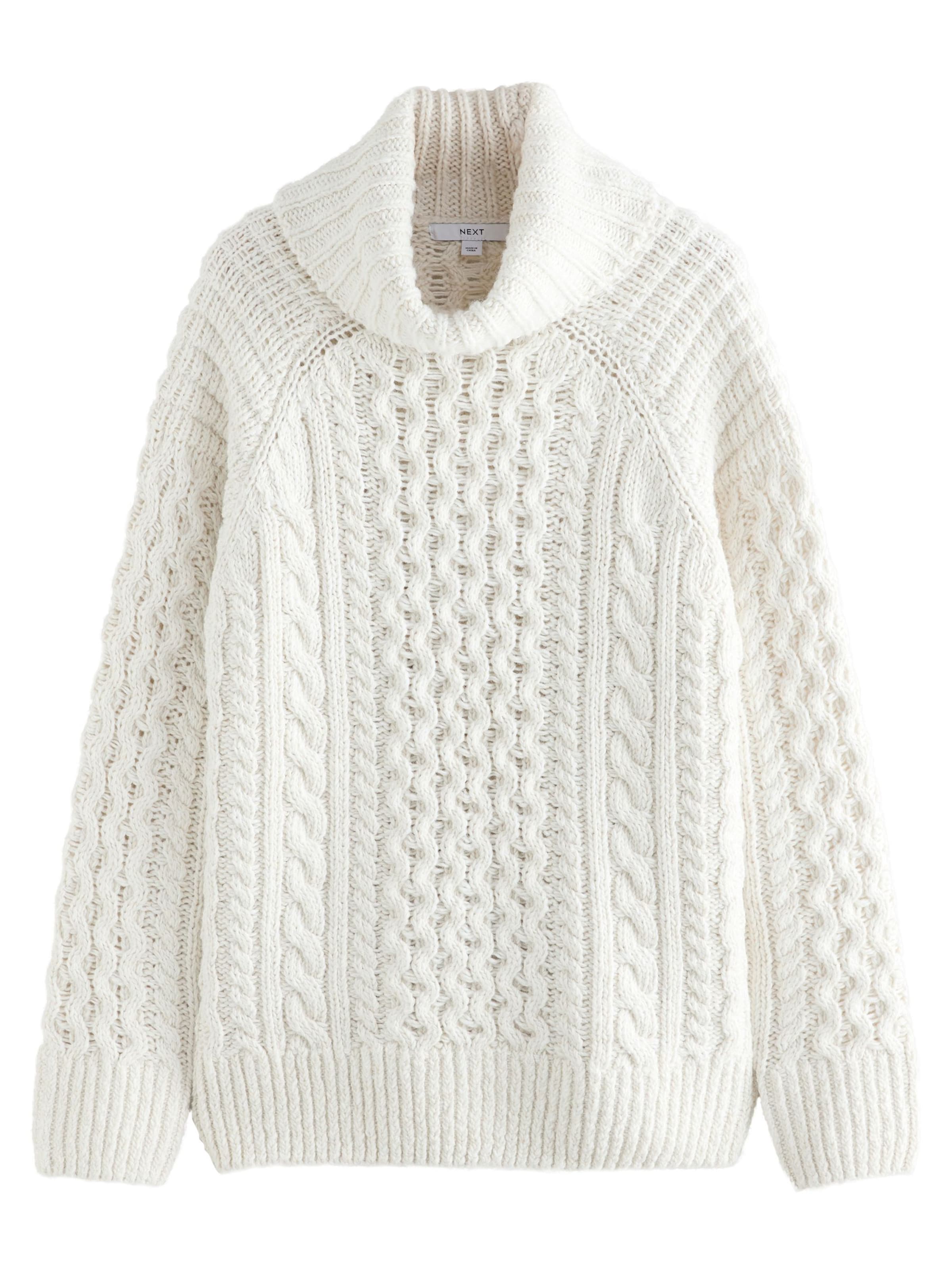 Next Pullover i beige: forside