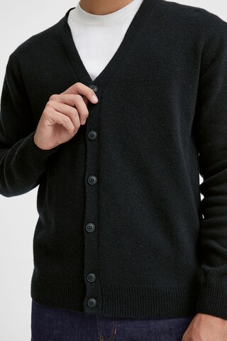 Casual Friday Knit Cardigan 'Karl' in Blue
