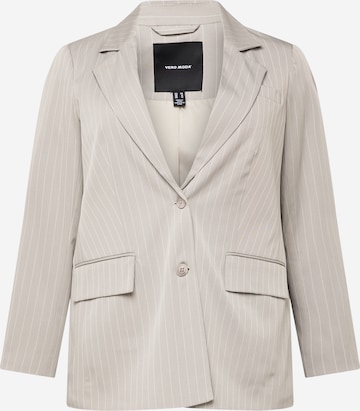 Vero Moda Curve Blazer 'WENDY' in Grey: front