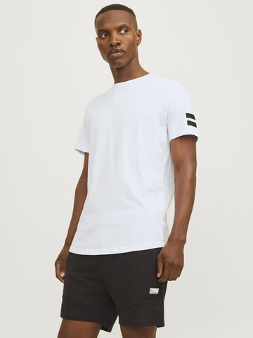 JACK & JONES - Camisa 'JCOBoro' em branco: frente
