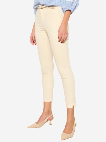 LolaLiza Slim fit Pants in Beige