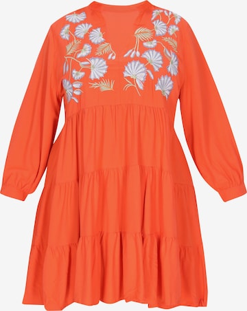 oranžinė IZIA Suknelė: priekis