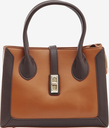 Usha Handbag in Brown: front