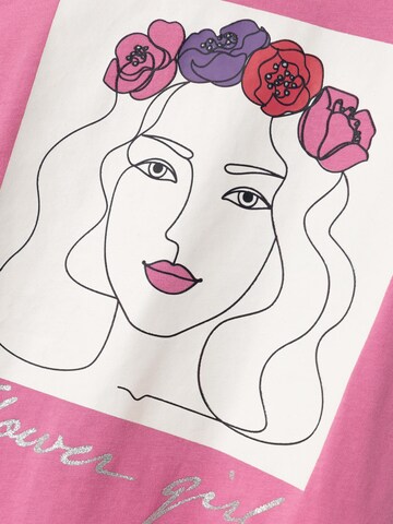 NAME IT - Camiseta 'BEATE' en rosa