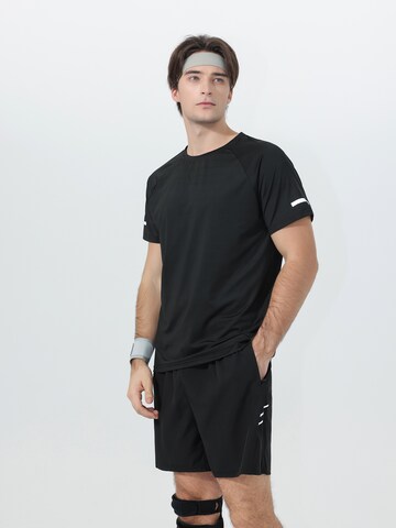 YOUTHUP Sportanzug‌ in Schwarz