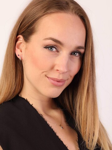 Lucardi Earrings 'Klassisch' in Gold: front