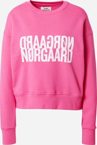 MADS NORGAARD COPENHAGEN Sweatshirt 'Tilvina' in Pink: predná strana