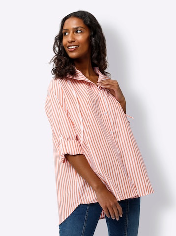 Camicia da donna di heine in arancione