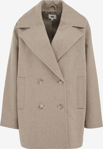 smėlio WE Fashion Demisezoninis paltas: priekis