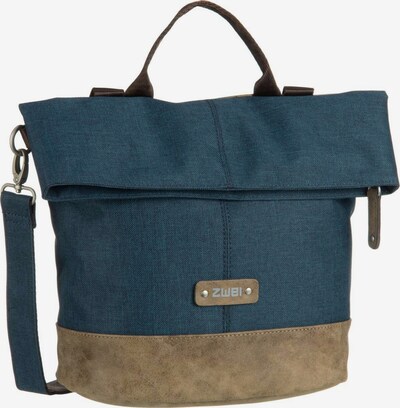 ZWEI Fahrradtasche ' Olli Cycle ' in blau / taupe, Produktansicht