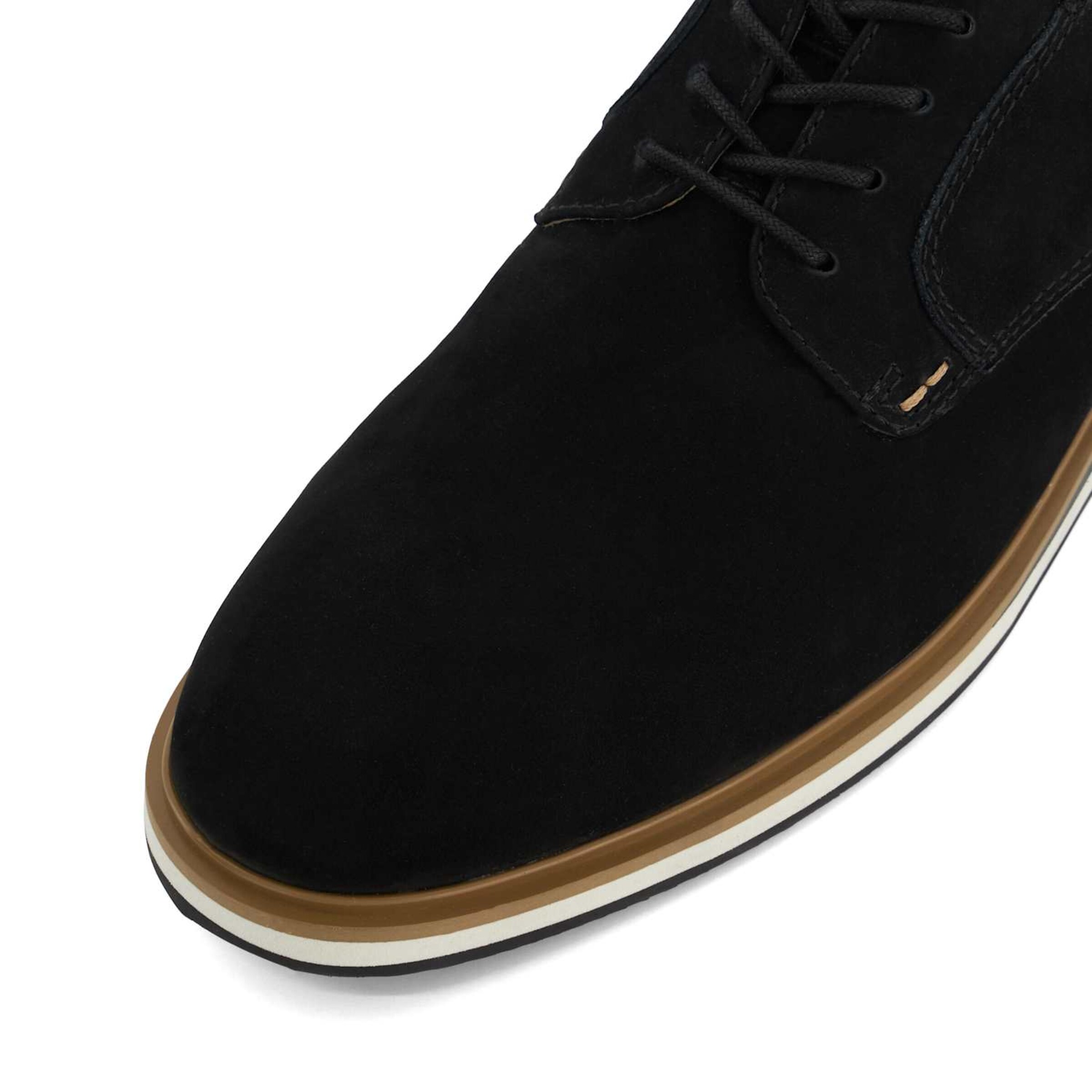 Dune LONDON Schnürschuh 'Blaksley' in Schwarz