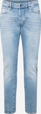 G-Star RAW - Regular Calças de ganga '3301' em azul: frente