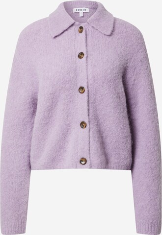 Cardigan 'Emmarie' EDITED en violet : devant