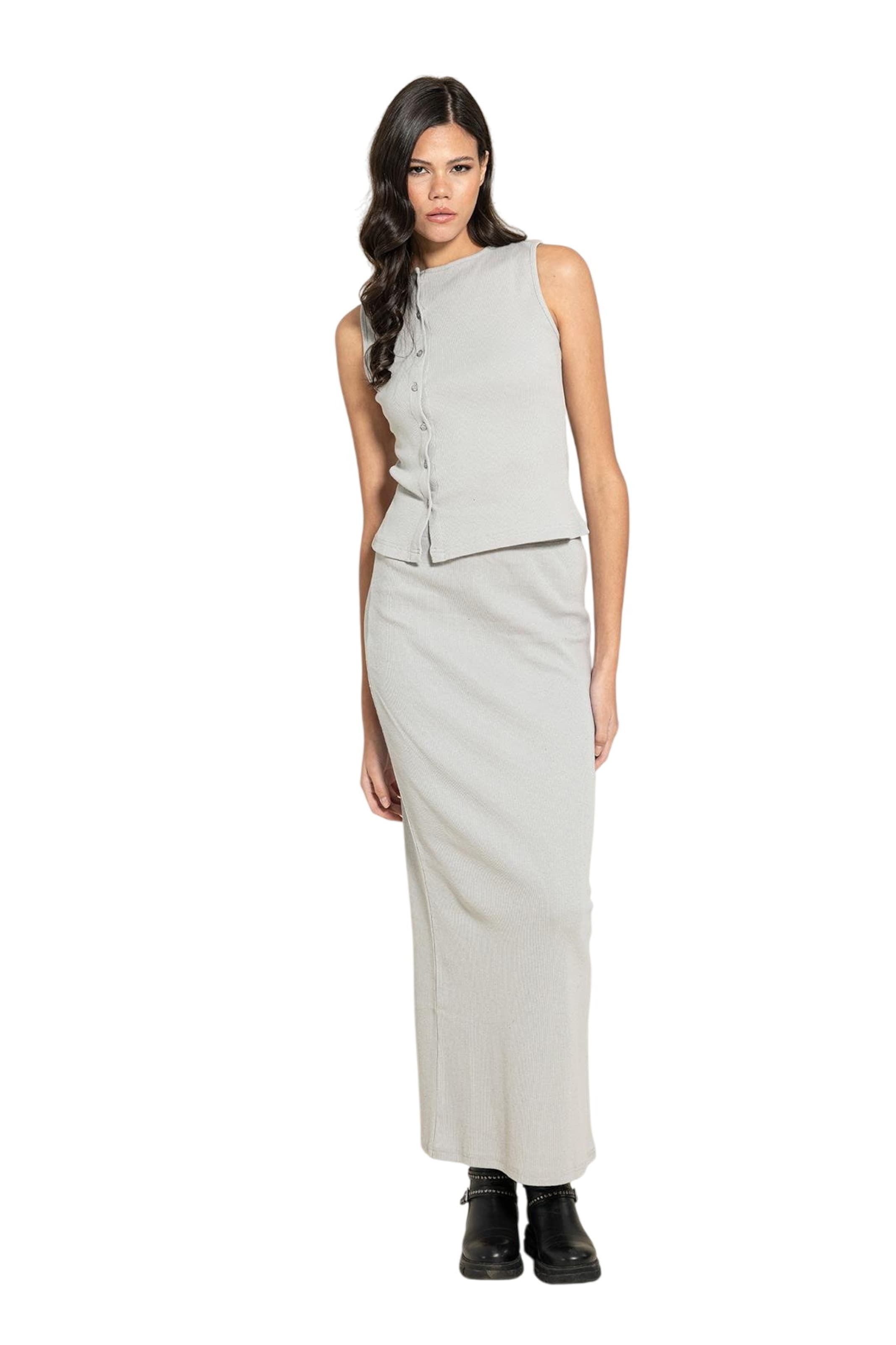 For You Moda Kostüm in Grau