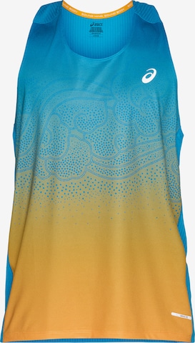ASICS Toiminnallinen paita 'ROAD' värissä sininen: etupuoli