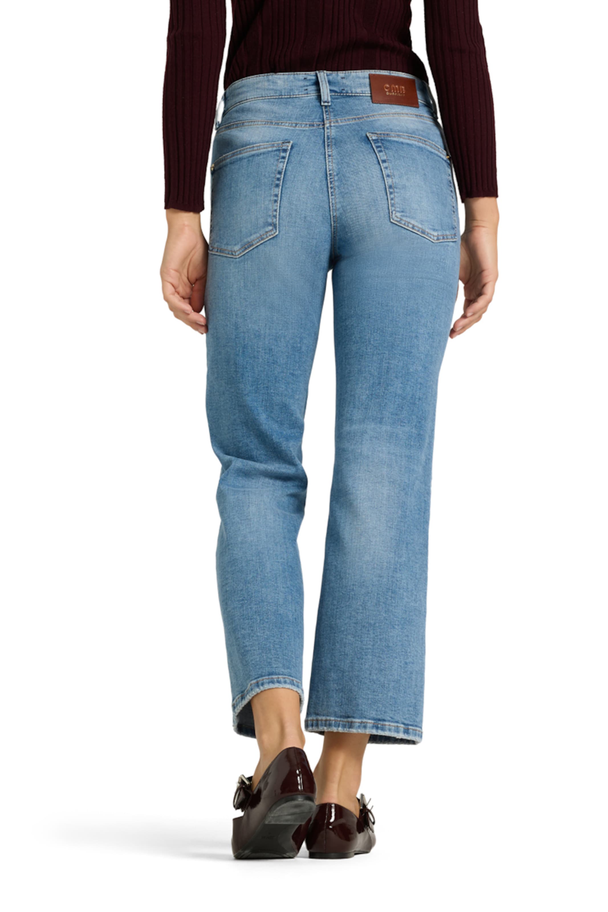 Cambio Regular Jeans 'Gini' in Blau: Vorderseite