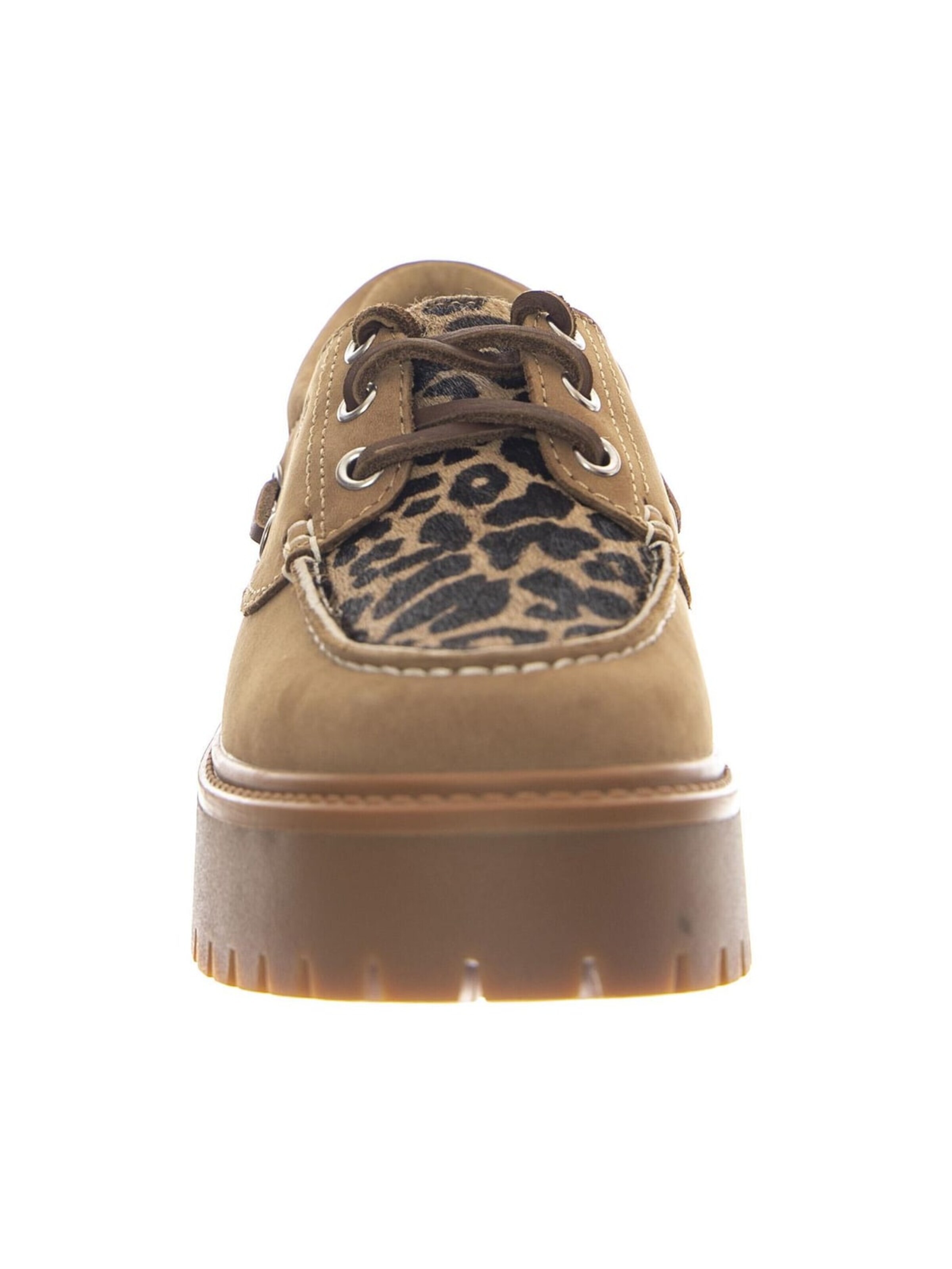 Mocassin 'Stone Street Boat Shoe Beige -- Women's Boat Shoes in Beige Nubuck Women's' TIMBERLAND en beige