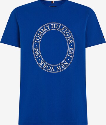 T-Shirt TOMMY HILFIGER en bleu : devant