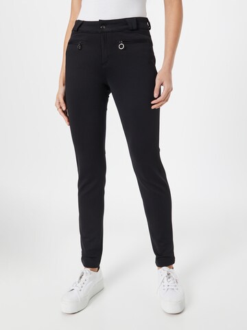 Coupe slim Pantalon 'Shakira' BRAX en noir : devant