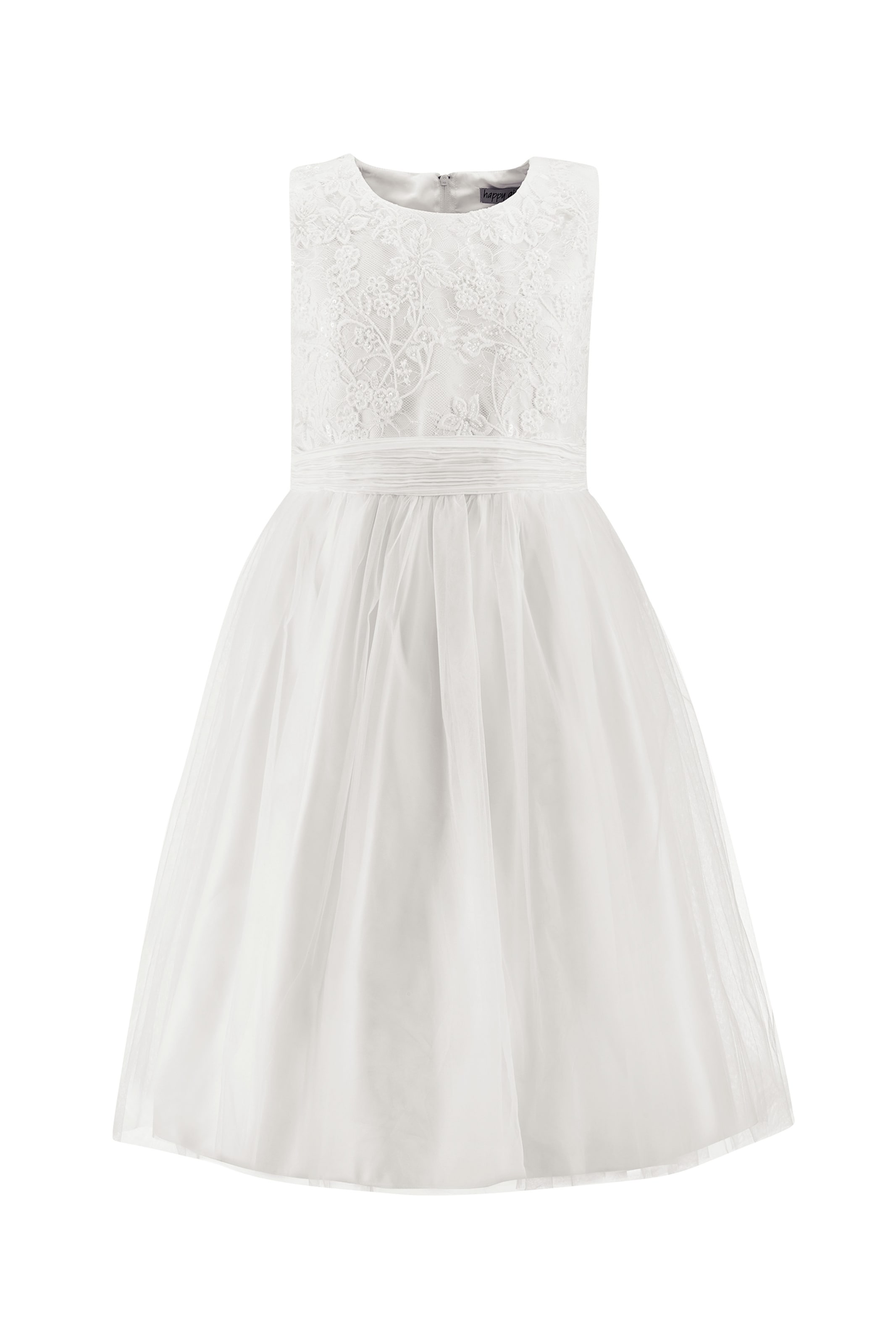 happy girls Obleka | bela barva: sprednja stran