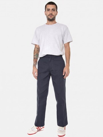 DICKIES Baggy Bukser 'Mens 874 Work Pant Rec Dark Navy' i blå: forside