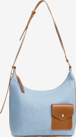 FELIPA Shoulder Bag in Blue: front