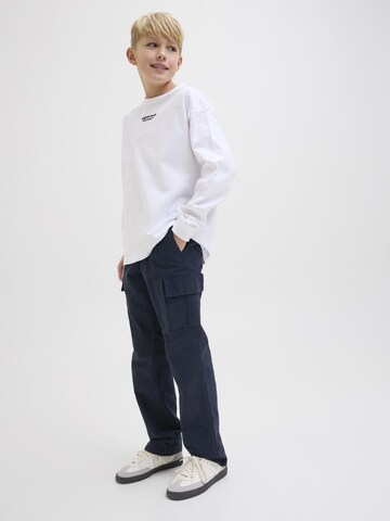 Wide Leg Pantalon 'JPSTKane JJBarkley' Jack & Jones Junior en bleu