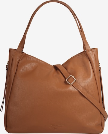 Sac à bandoulière Samantha Look en marron : devant