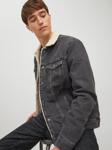 JACK & JONES Between-season jacket 'Jean' in Grey